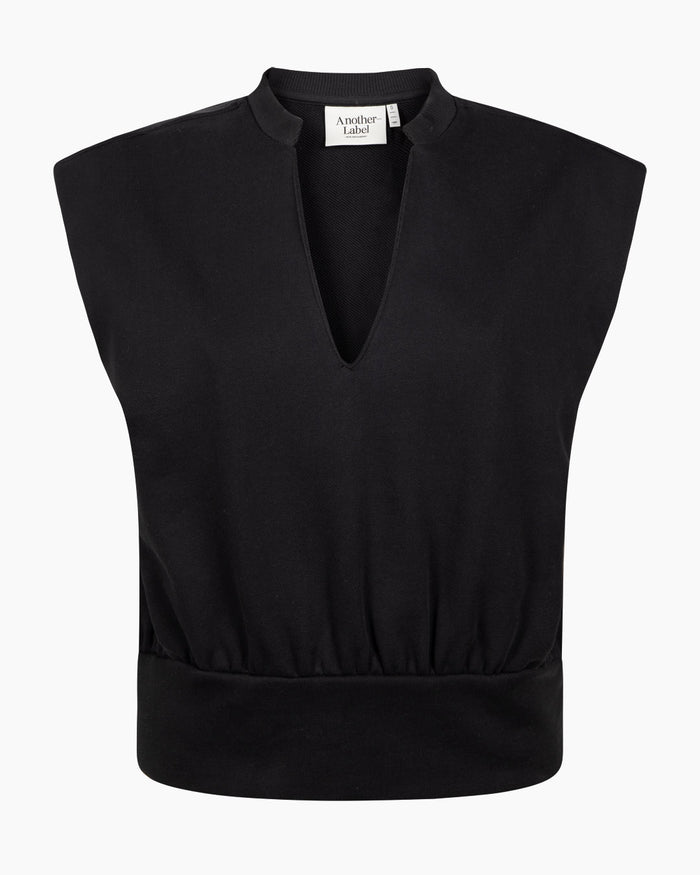 another label Indra top Black