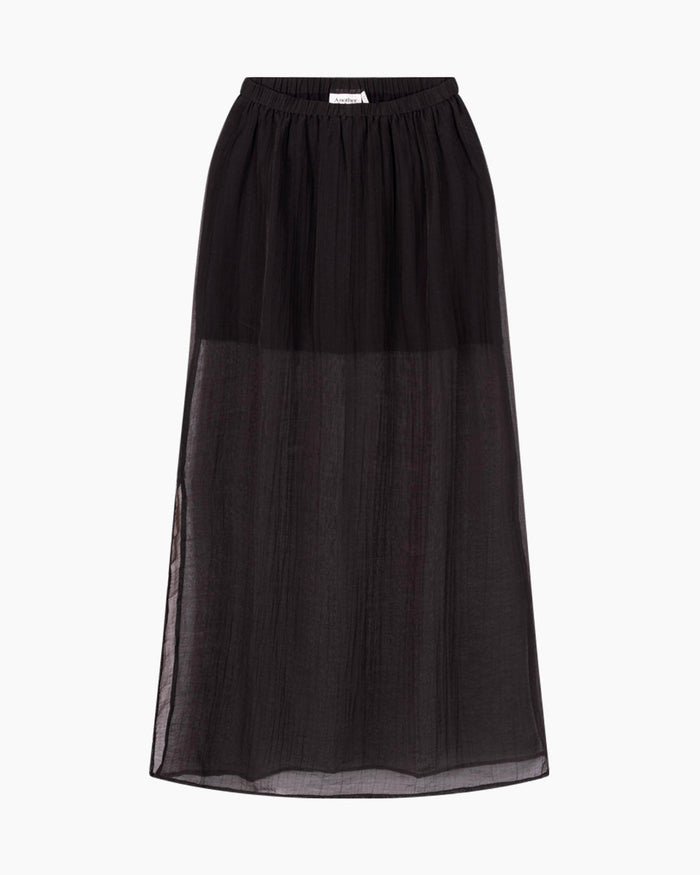 Another Label Isra Skirt Black