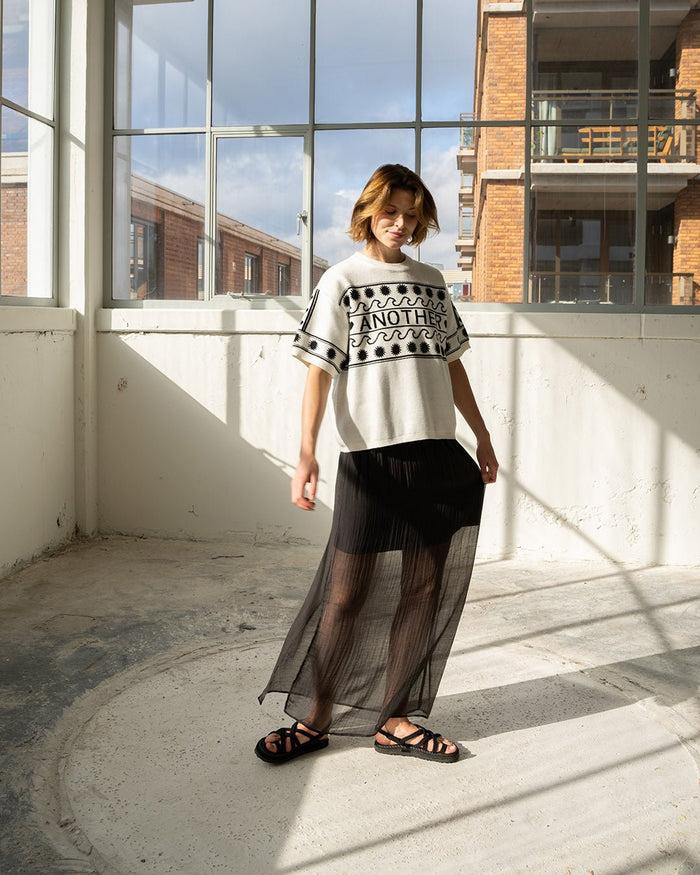 another label Isra skirt Black