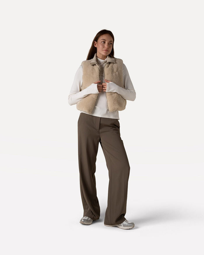 Another Label Jasmin Top Egg White