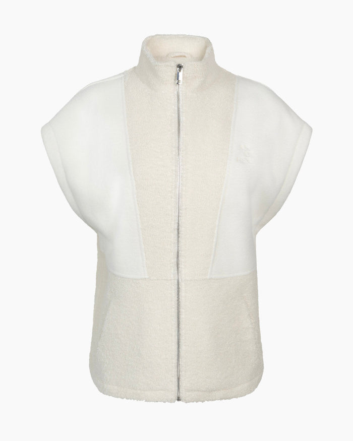 Another Label Jennifer Vest Egg White