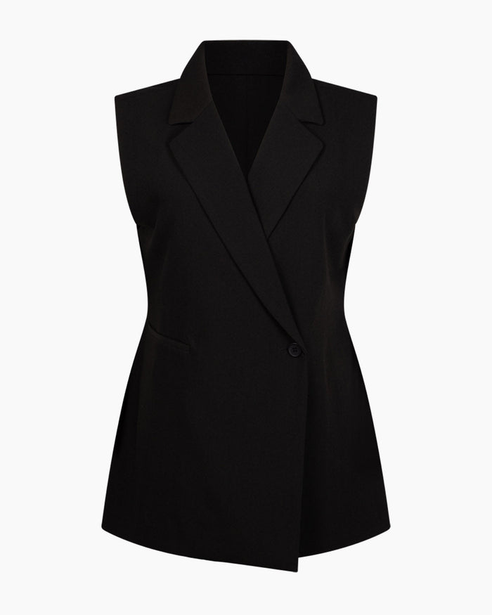 Another Label Jesse Blazer S/l Black