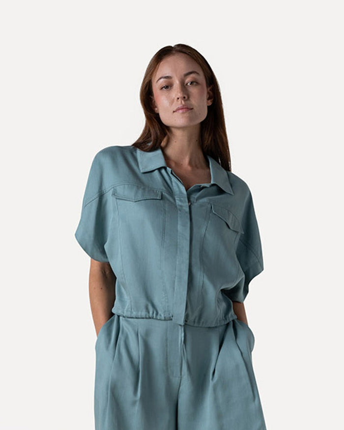 Another Label Joyce Shirt Trellis