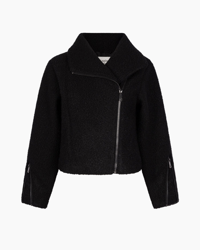 Another Label Julie Biker Jacket Black
