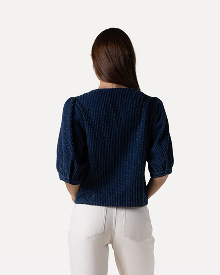 Another Label Kiek Denim Shirt Stone Indigo