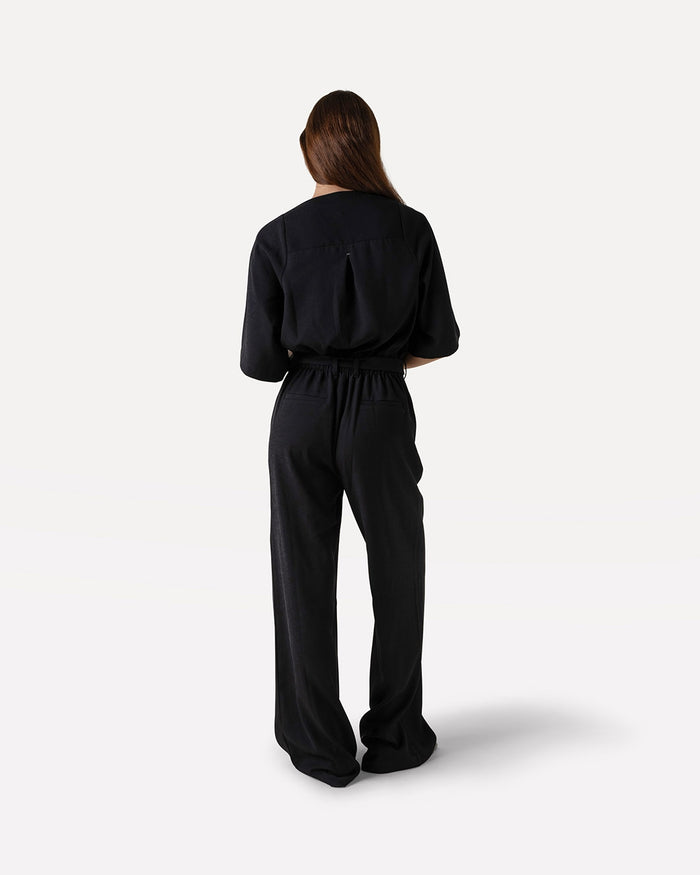 Another Label Lara Jumpsuit Black