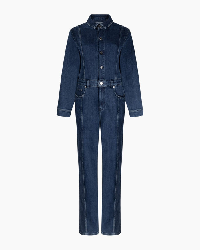 Another Label Lauren Jumpsuit Stone Indigo