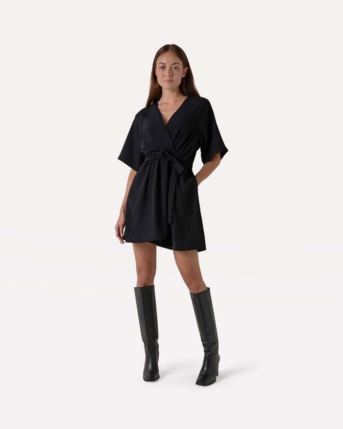 another label Lea dress Black