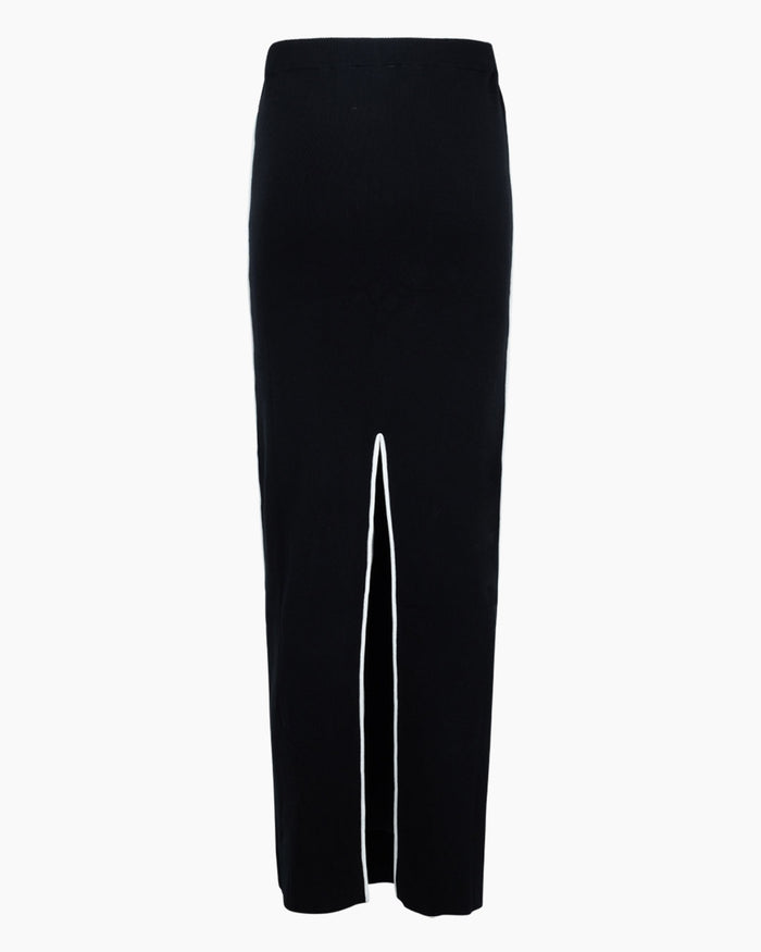 Another Label Linde Knitted Skirt Black