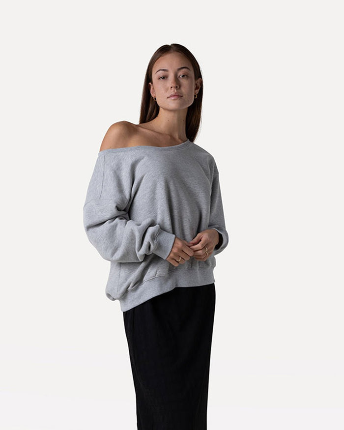 Another Label Livy Sweat Grey Melee