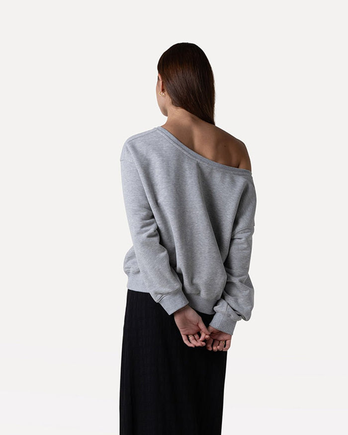 Another Label Livy Sweat Grey Melee