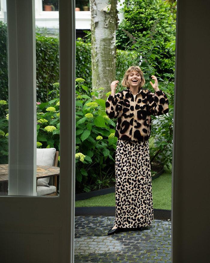 another label Liz animal skirt Animal multi