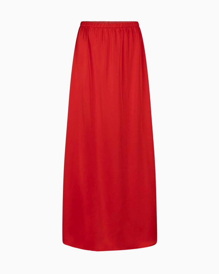 Another Label Liz Skirt Fiery Red
