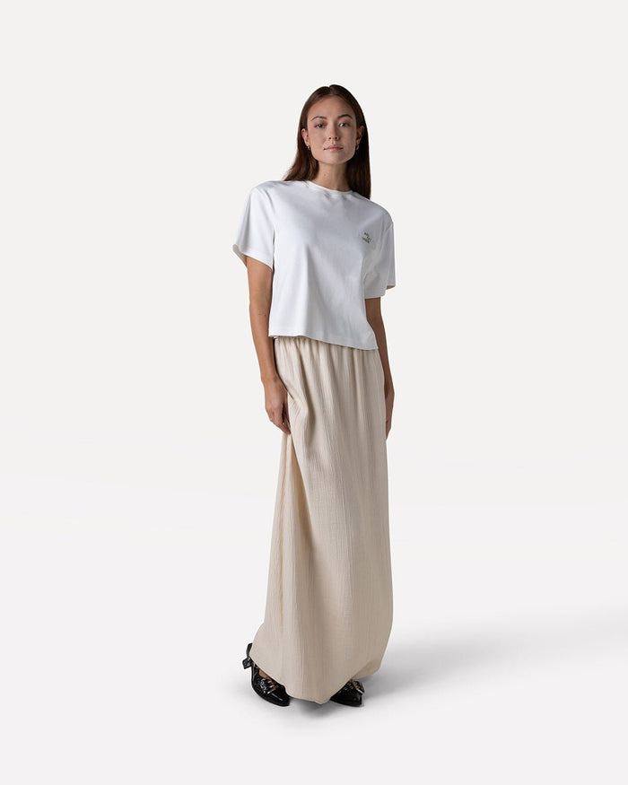 Another Label Liz Skirt Parchment