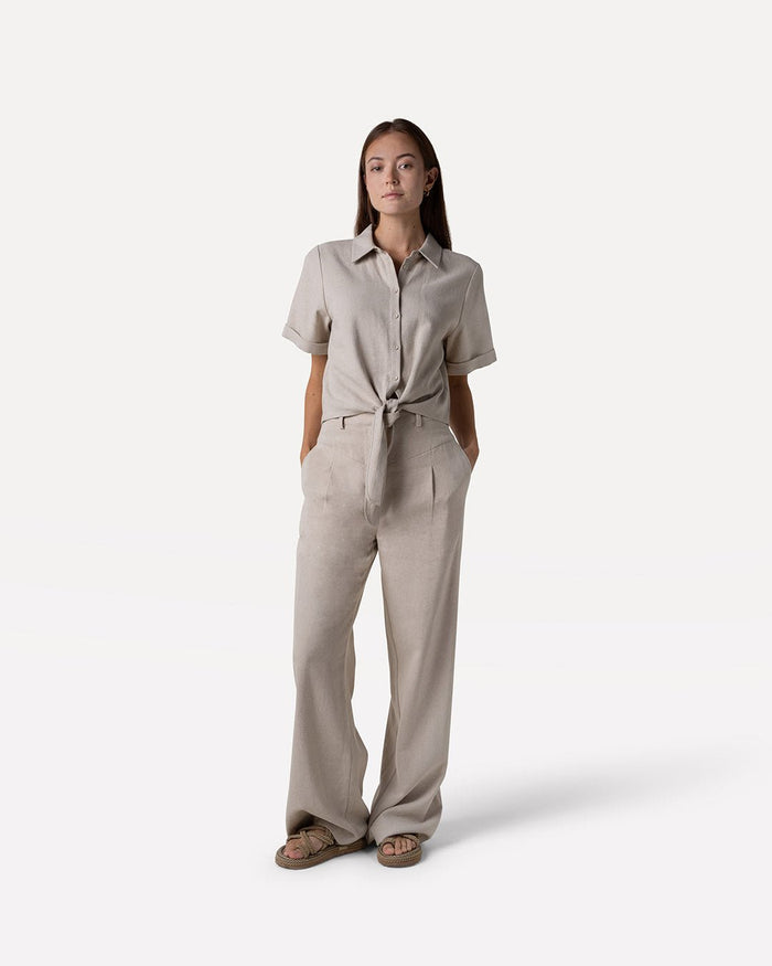 Another Label Lola Pants Feather Gray