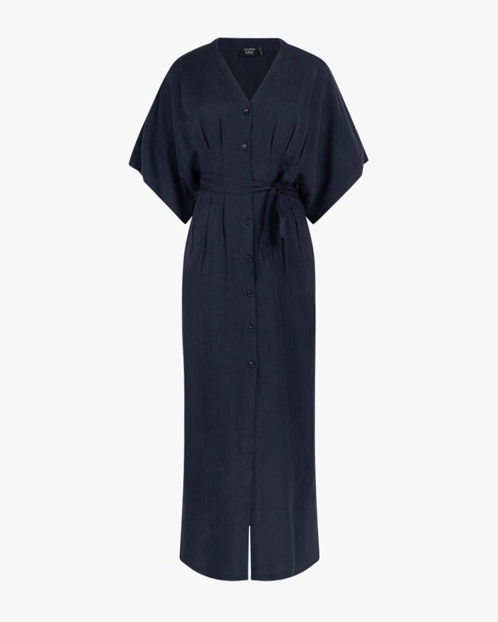Another Label Louisa Dress S/s Mood Indigo