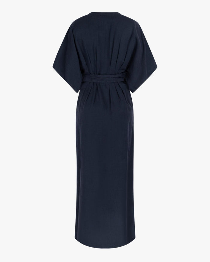 Another Label Louisa Dress S/s Mood Indigo
