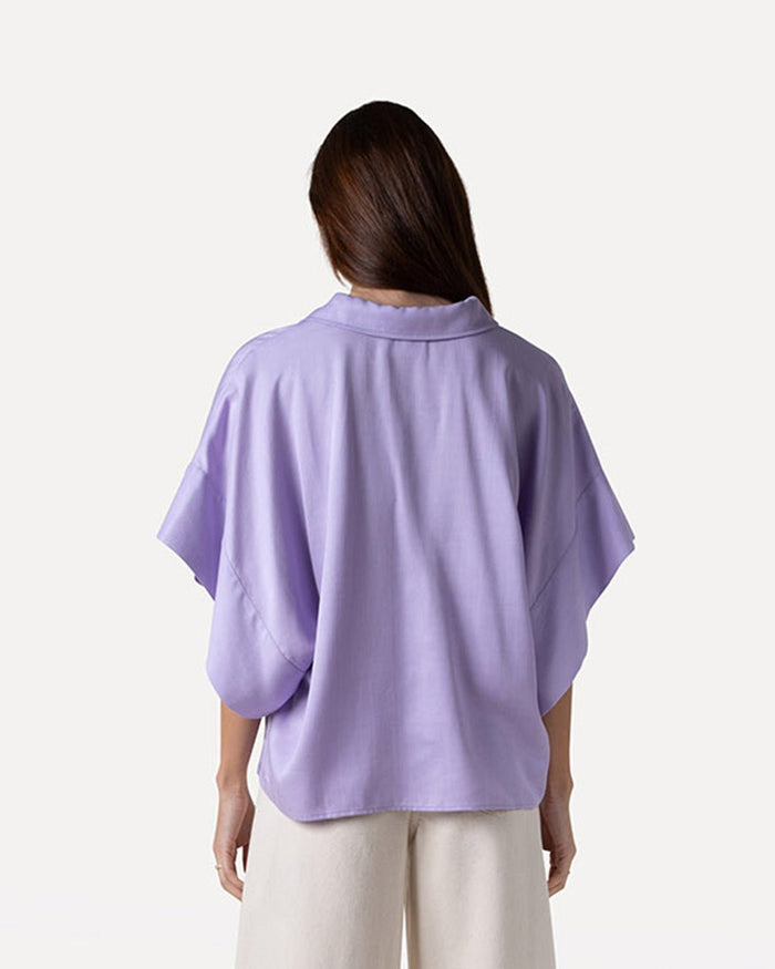 Another Label Lucy Shirt Lilac Breeze