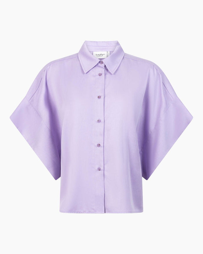 Another Label Lucy Shirt Lilac Breeze