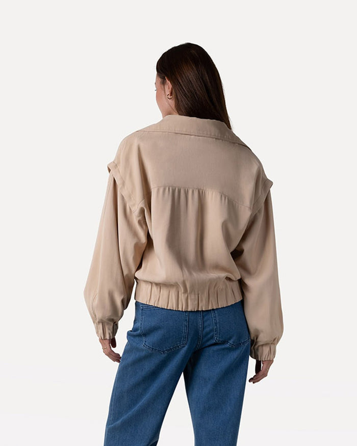 Another Label Madalina Coat Parchment