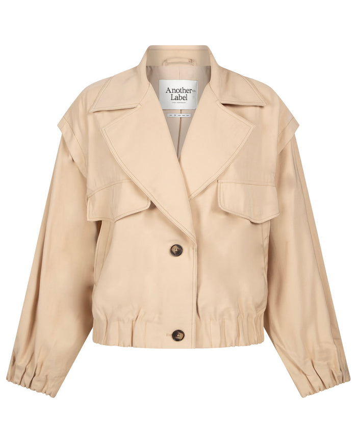 Another Label Madalina Coat Parchment