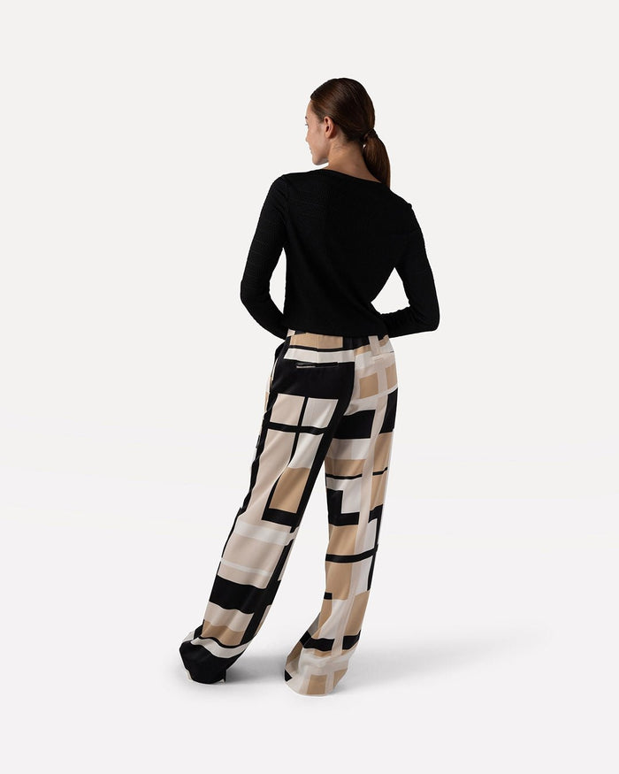 Another Label Marthe Top Black