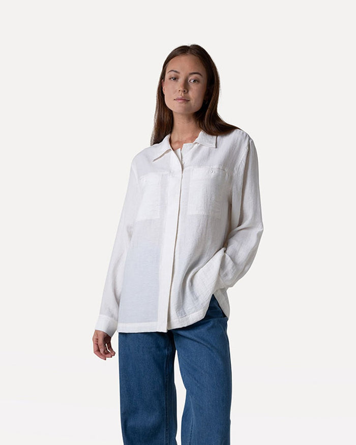 Another Label Maya Shirt Parchment