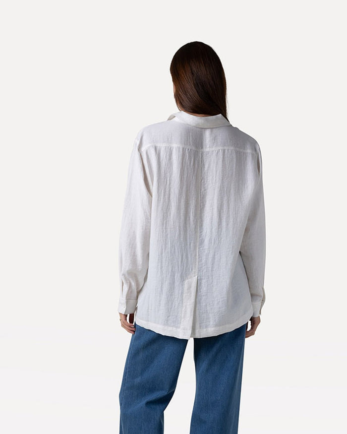Another Label Maya Shirt Parchment