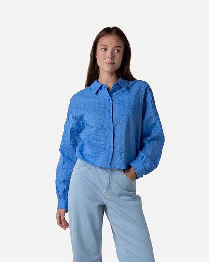 another label Mila shirt Granada sky