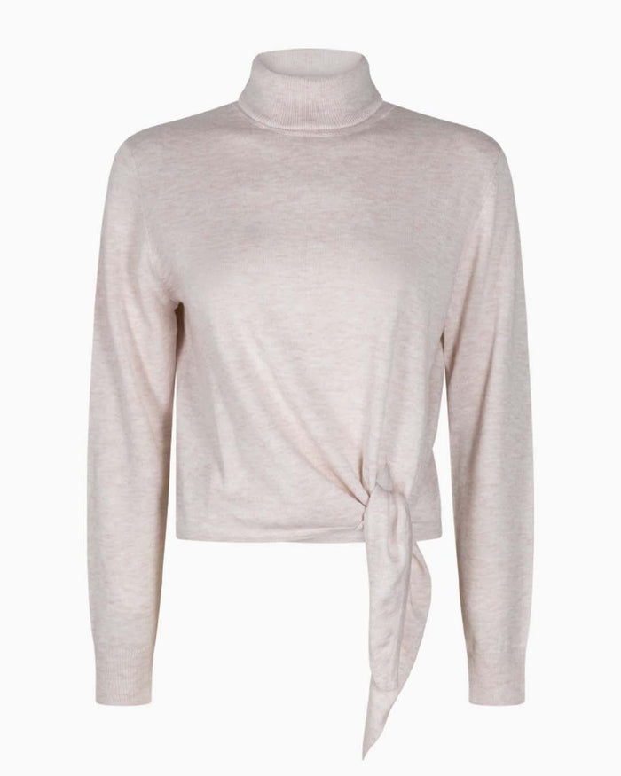 Another Label Miley Knitted Pull Egg White Melee