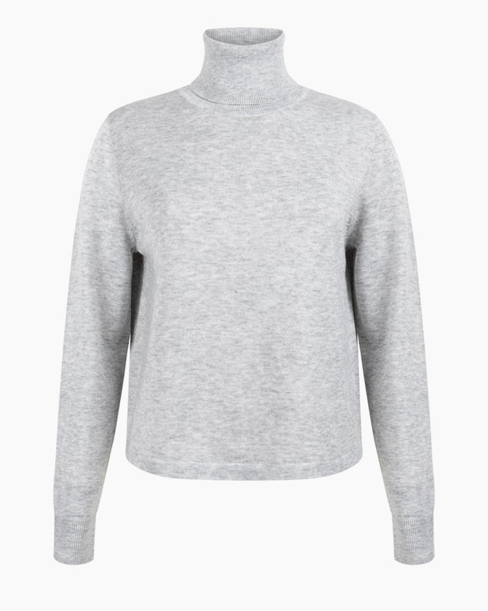 another label Milla knitted pull Light grey melee