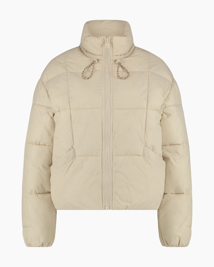 another label Mille oversized puffer Lemon