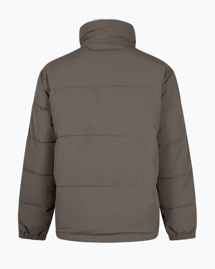 Another Label Mille Teddy Puffer Dusty Olive