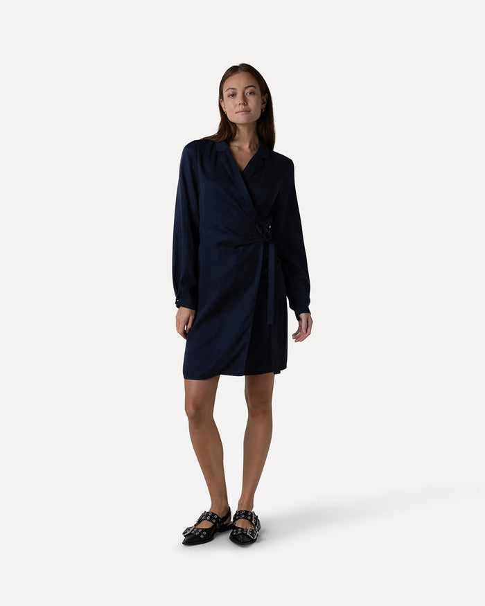 another label Milou dress Night sky