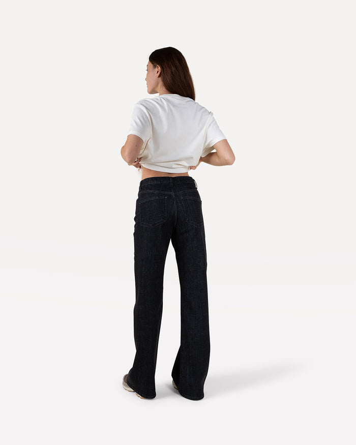 Another Label Moore Denim Pants Dark Grey