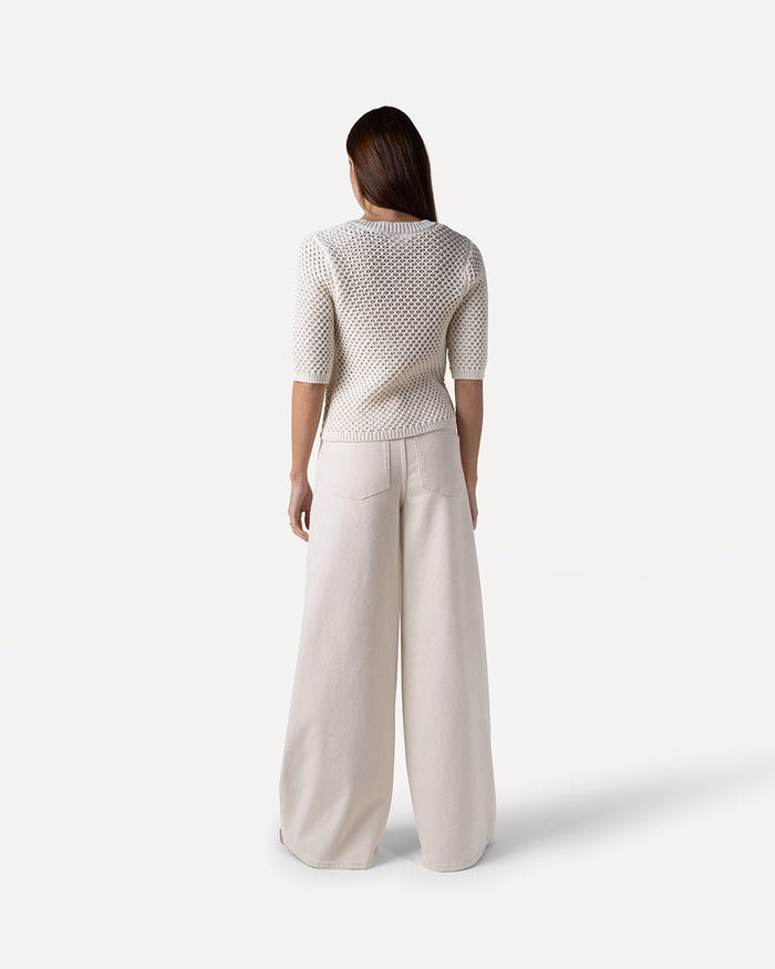 Another Label Moore Denim Wide Natural Denim