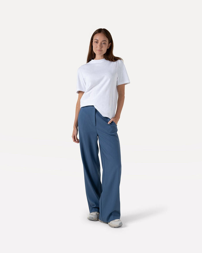 another label Moore pants Blue horizon