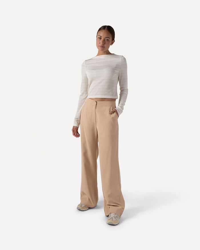another label Moore twill pants Sandshell