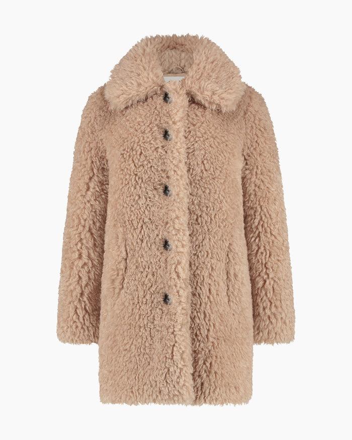 another label Moussy short coat Sandalwood
