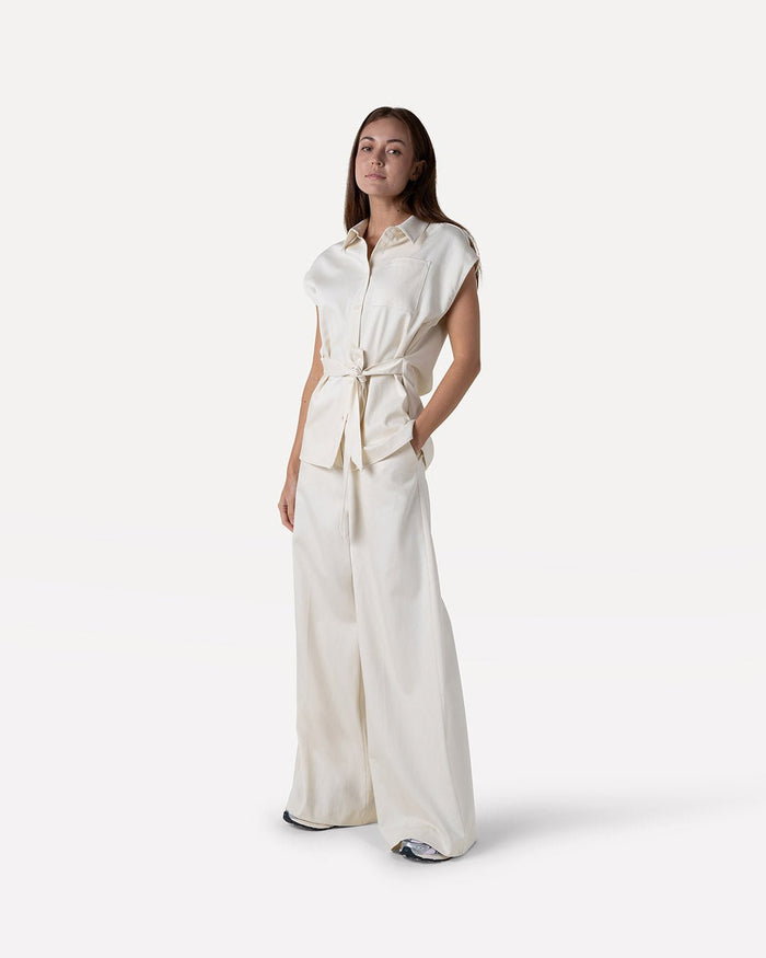 another label Nadine pants Parchment