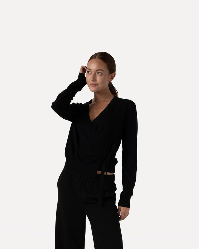 Another Label Nanou Cardigan Black