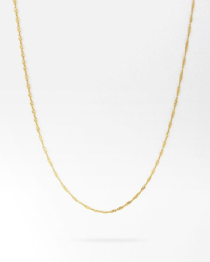another label Necklace Brooklyn Gold