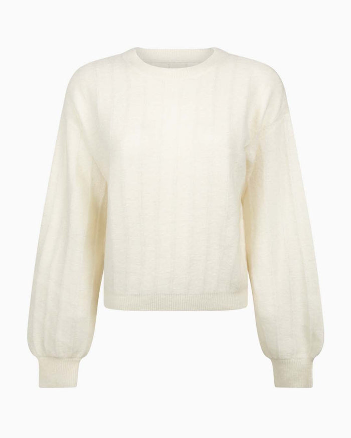 another label Nina knit Off-white