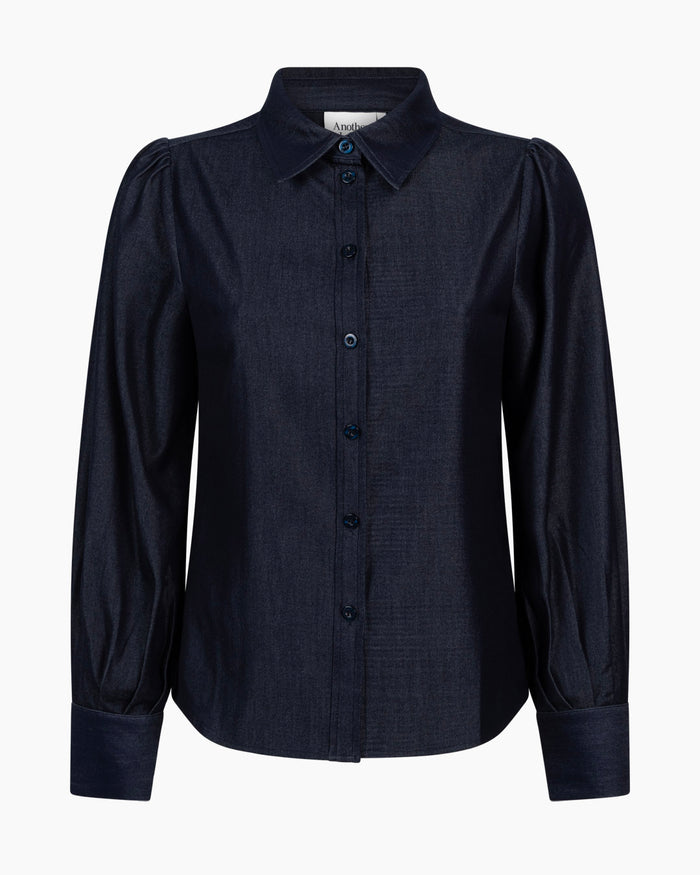 Another Label Odette Shirt Chambray
