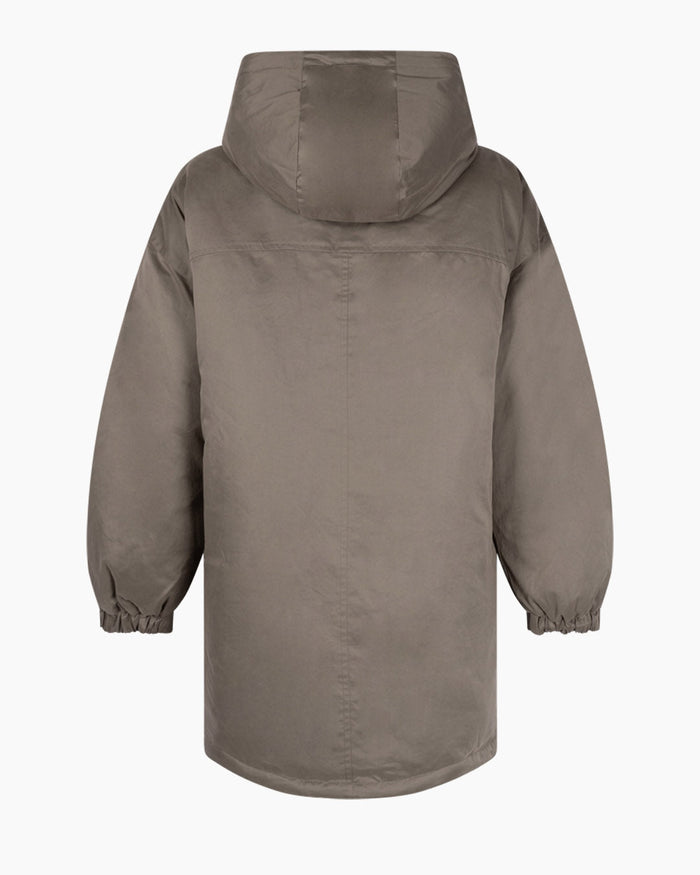 Another Label Riley Parka Dusty Olive