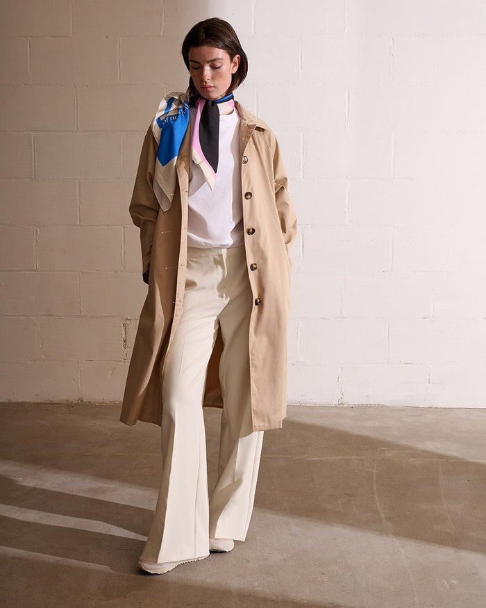 another label Romee coat Semolina