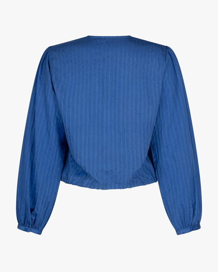 Another Label Salem Shirt Lapis Blue