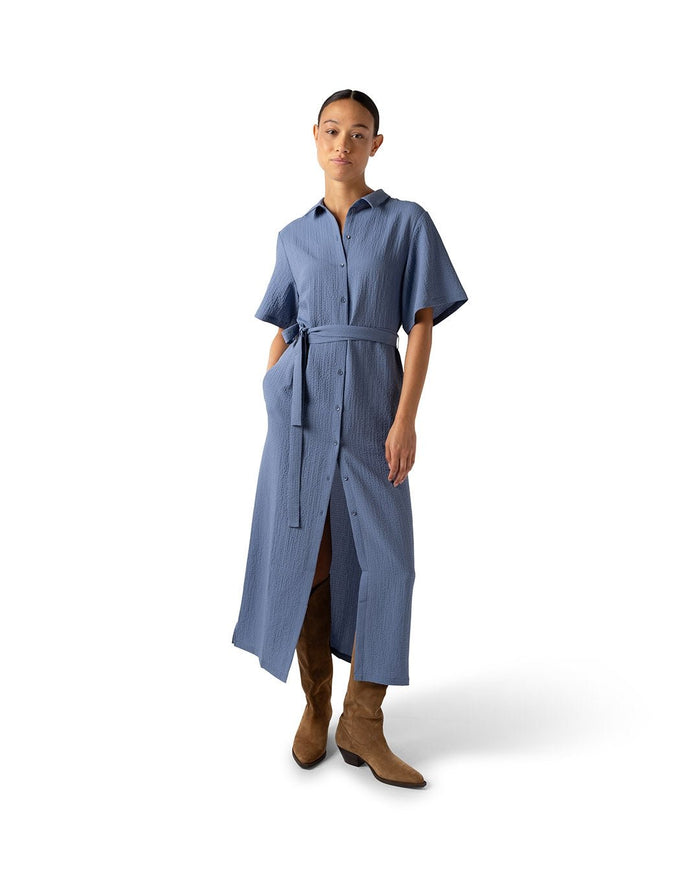 another label Sango dress Country Blue