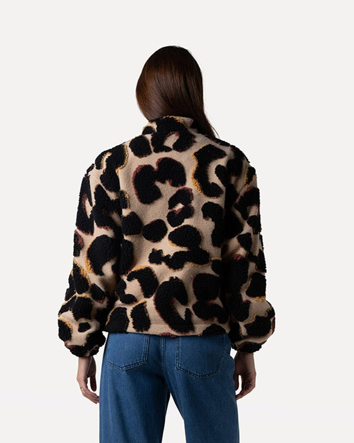 Another Label Sara Jacket Animal Multi