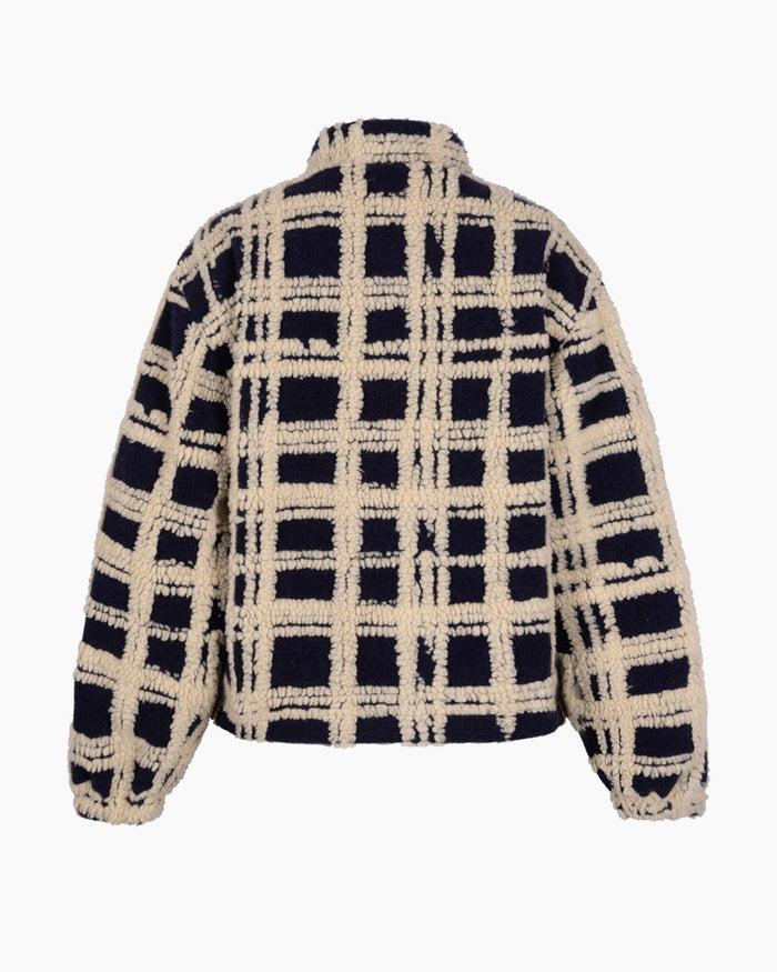 Another Label Sara Jacket Night Sky Check